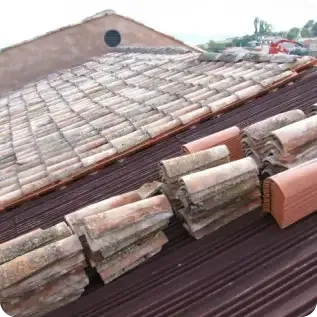 Restauración de edificios residenciales con teja de encaje